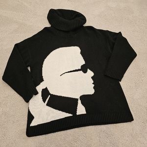 Karl Lagerfeld turtleneck sweater